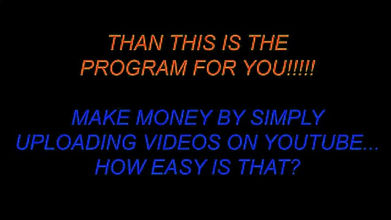 TUBELAUNCH...MAKE MONEY FROM BY SIMPLY UPLOADING VIDEOS!! HOW SIMPLE IS THAT??