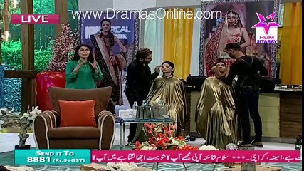Sitaray Ki Subh With Shaista Lodhi -4th February 2016 - Part 2-Make up Artist Nabila