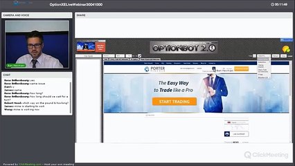 Live Binary Options Webinar - OptionXE and Option Bot 2