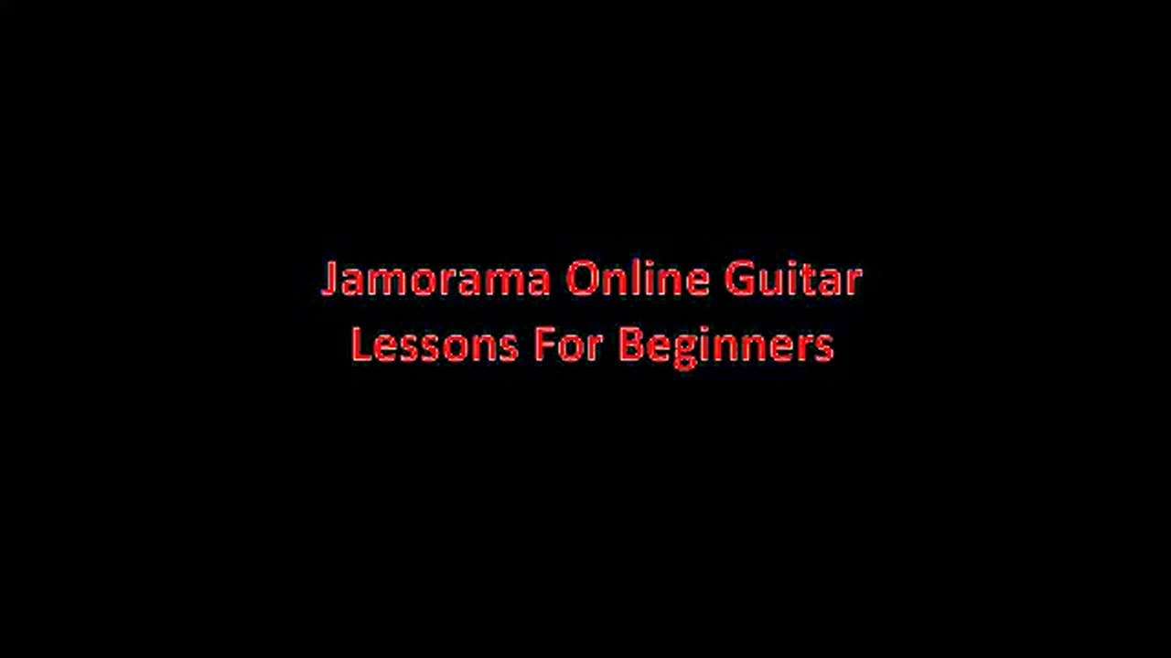 Jamorama Guitar Lessons For Beginners | Learn to play guitar online
