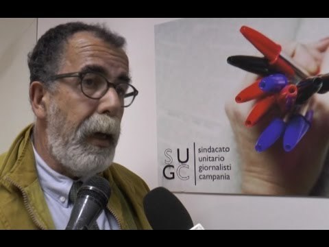 Napoli - Giornalisti minacciati: Vogliamo scorta mediatica (03.02.16)