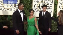 Will and Jada Smith arrive to the 2016 Golden Globes