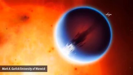 Gökbilimcileri şaşırtan gezegen: Rüzgâr saatte 8 bin 700 km hızla esiyor