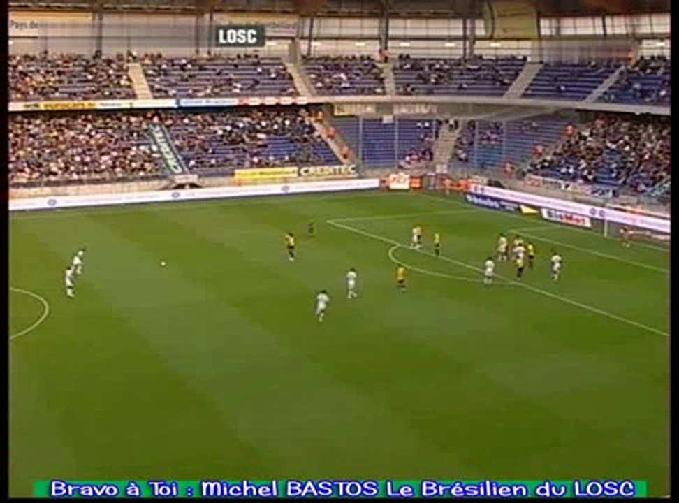 Sochaux VS LOSC (1-1) | Coup franc de 30m de Bastos!
