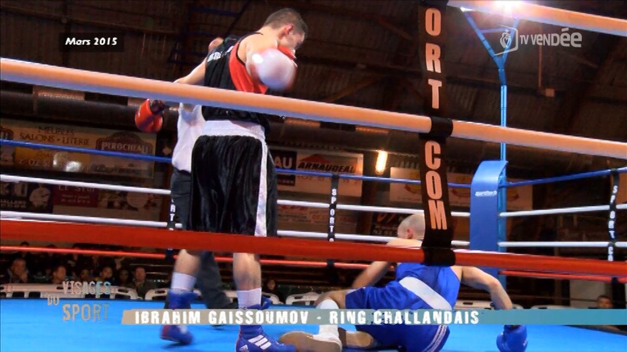 Visages du sport : Ibrahim Gaissoumov boxe