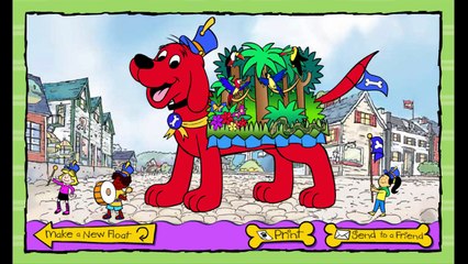 Clifford The Big Red Dog Cliffords Big Parade Cartoon Animation PBS Kids Game Play Walkthrough