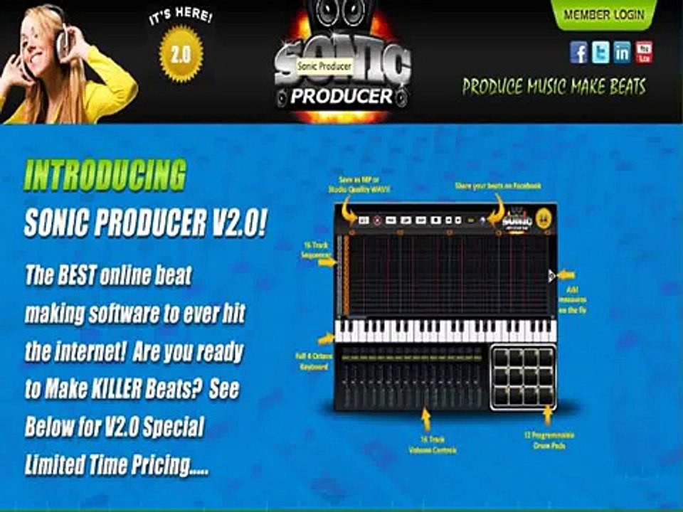 "Sonic Producer" - Software Music Maker