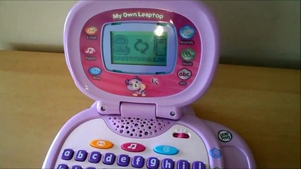 KINDERGARTEN LEAPFROG TOY PC LAPTOP TO LEARN PHONICS LEARN ENGLISH
