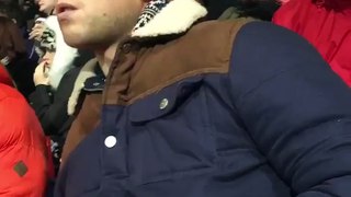 Manchester United Fans Dozes Off At Old Trafford During The FA Cup Match Against Sheffield United