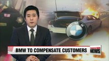 BMW to compensate drivers whose cars burst into flames