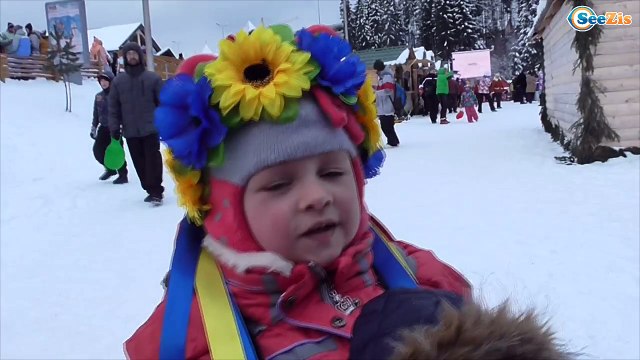 ✔ Кукла Беби Борн с Ярославой на празднике Крещения в Буковеле - Полет на Квадрокоптере - Bukovel ✔
