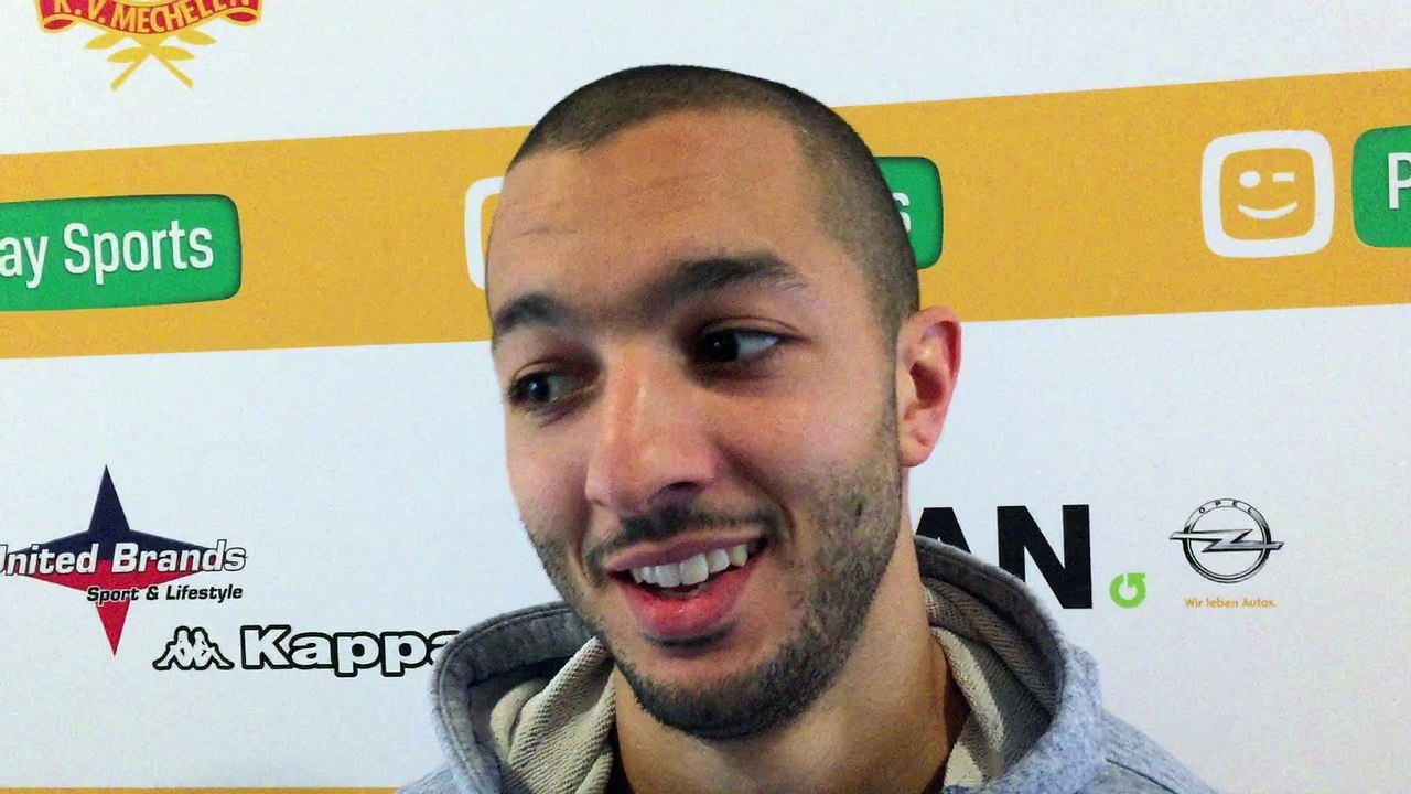 Interview de Sofiane Hanni avant Malines-Anderlecht