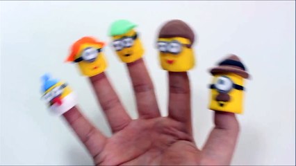Finger Family | Play Doh Minions Nursery Rhyme Song