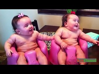 Funny Baby Videos 2015 Cutest Twins Baby Fight Compilation 2015