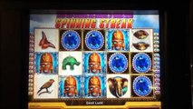 JEWELS OF AFRICA Slot Machine with SPINNING STREAKS, BONUS and a BIG WIN Las Vegas