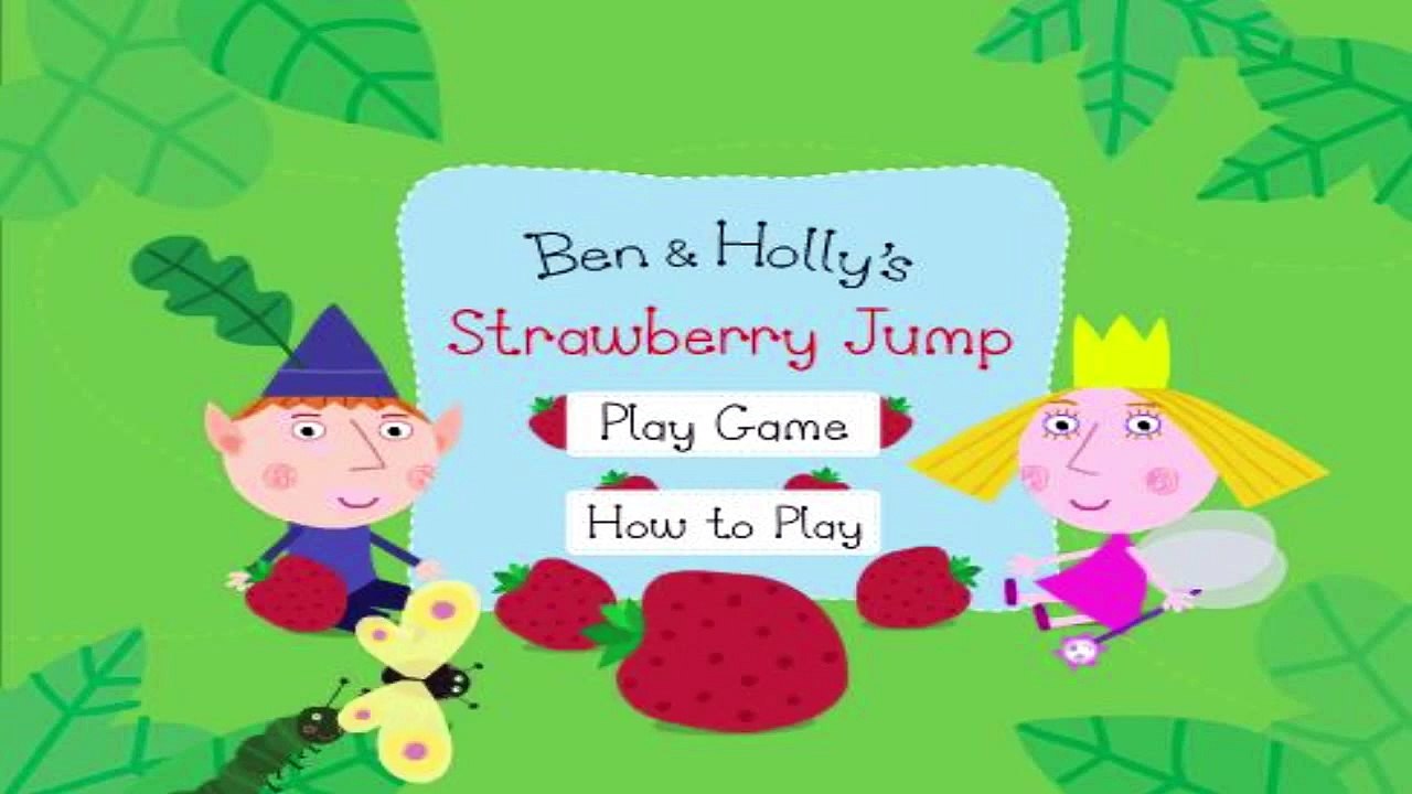 Ben And Hollys Little Kingdom - Strawberry Jump - Ben And Holly Games