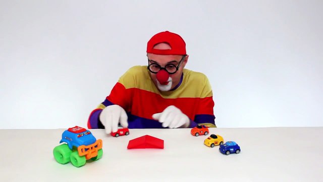 Çocuklar için eğlenceli film - Palyaço Dima ve uçan araba