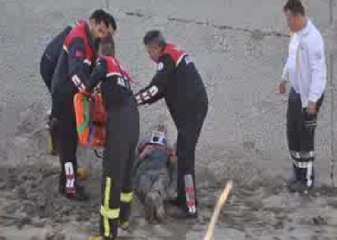 Kanala düşen adam bir hafta sonra fark edilerek kurtarıldı