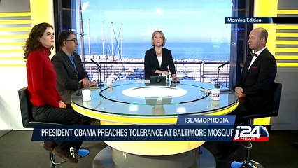 02/04: Obama slams anti-muslim rhetoric during mosque visit