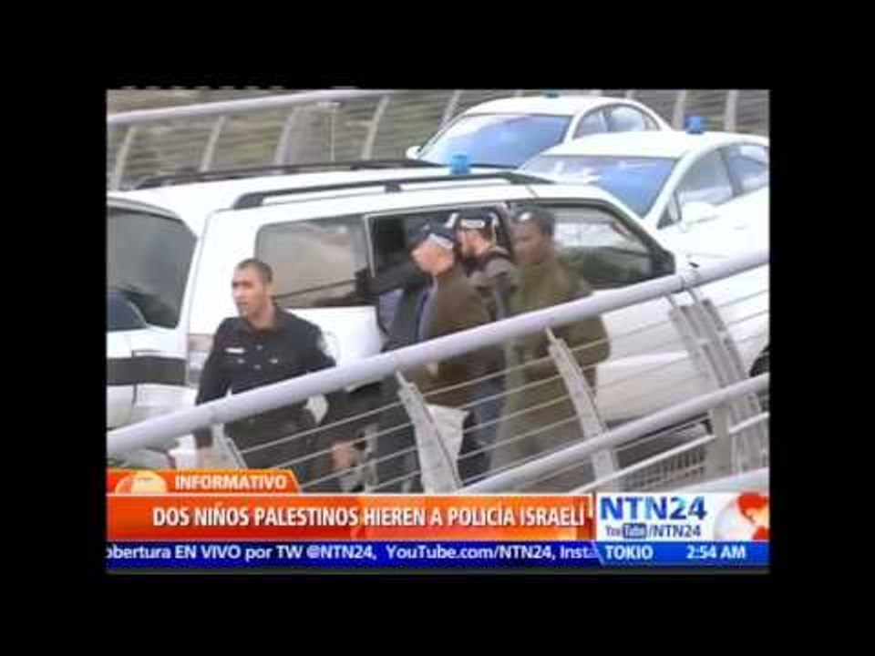 Dos niños palestinos atacan con cuchillos a guardia de seguridad en tren de Jerusalén