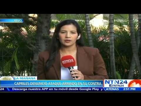 Capriles denuncia por ataque armado: “Ni mandando a echarme plomo vas a poder parar la derrota