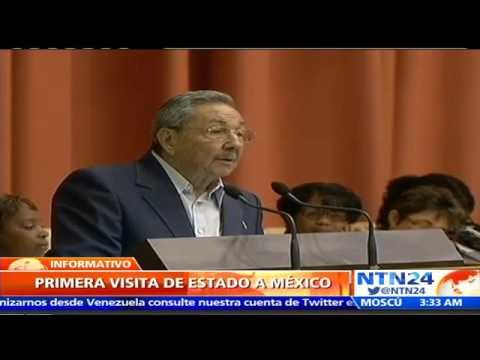 Castro visitará México para restablecer relaciones diplomáticas congeladas hace más de una década