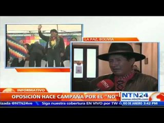 Video herunterladen: Oficialismo y oposición inician campañas previas a referendo reeleccionista en Bolivia