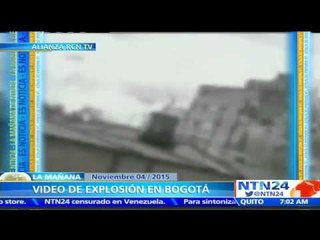 Impactante: así quedó registrada la fuerte explosión que dejó 27 heridos en laboratorio de Bogotá