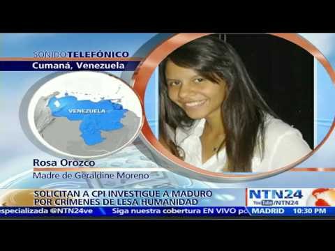 Piden investigar al mandatario venezolano Nicolás Maduro por presuntos crímenes de lesa humanidad