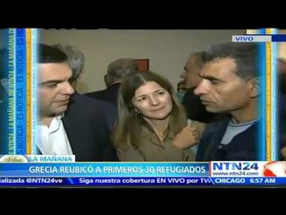 Grecia reubicó a los primeros 30 sirios de la ola de refugiados que ha llegado al país