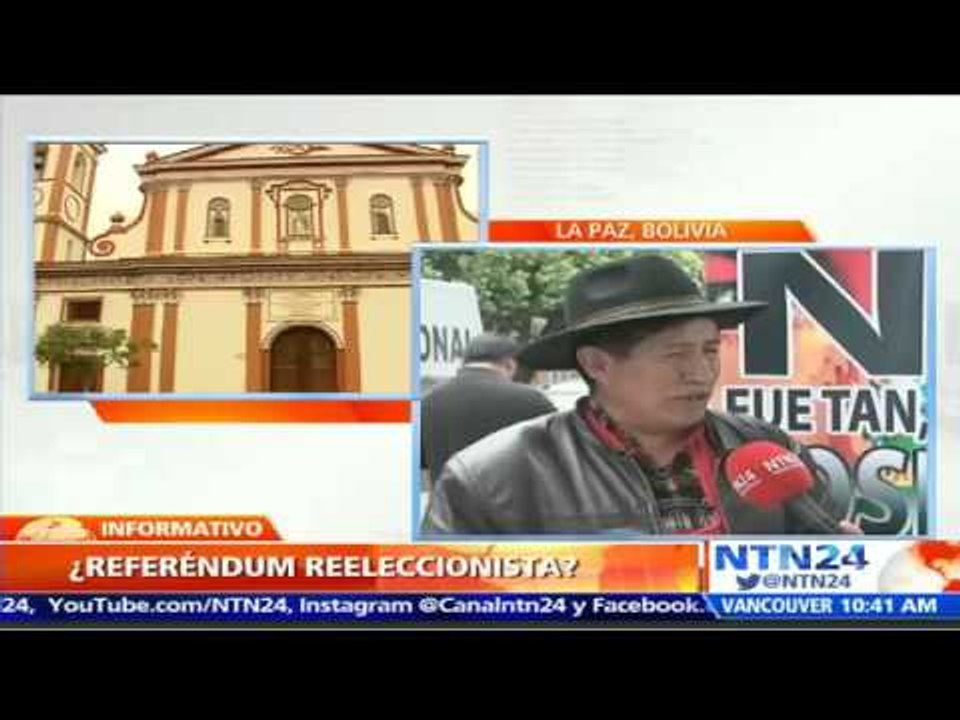 Opositores ofrecen diez razones para rechazar una reelección de Evo Morales