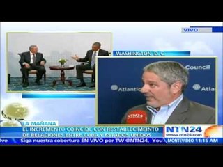 Experto explica en NTN24 por qué aumentó en más de un 77% la llegada de cubanos a EE.UU.