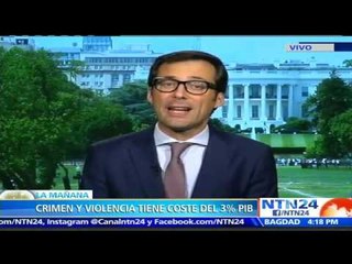 Costo de crimen y violencia representa 3 % del PIB en América Latina