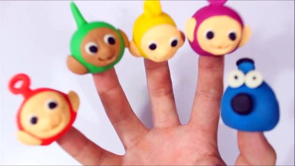 Descargar video: FINGER FAMILY SONG ♫ | Nursery Rhyme | Teletubbies Lollipops Puppet Fingers