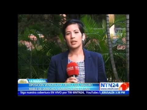 Oposición venezolana critica a Nicolás Maduro por querer hablar en la ONU sobre Derechos Humanos