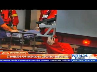 Concierto en una discoteca de Rumania termina en tragedia con 27 muertos y más de 160 heridos