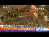 Al menos 17 personas murieron y otras 23 resultaron heridas por derrumbe de edificio en China