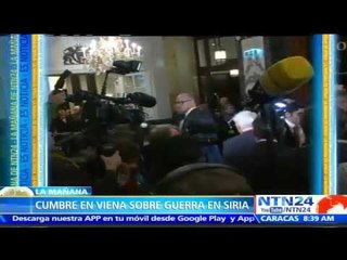 Más de 20 Ministros de Relaciones Exteriores se reúnen en Viena para abordar conflicto sirio