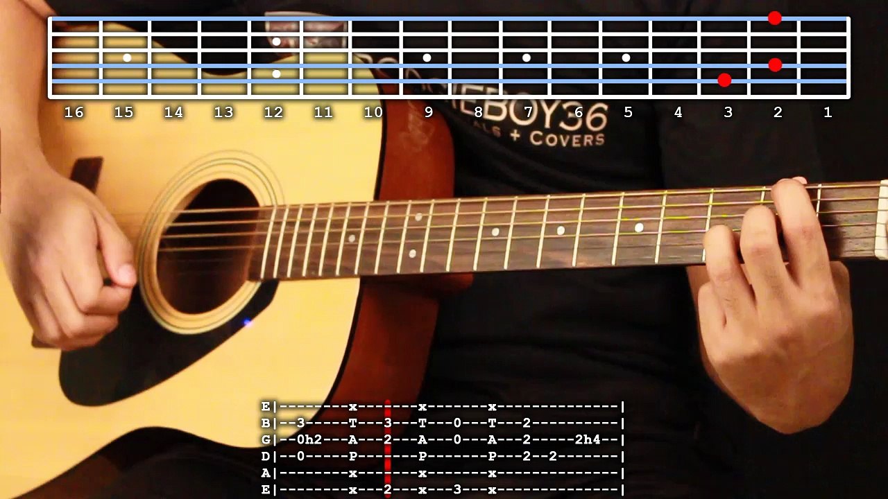 Ed Sheeran - Thinking Out Loud Guitar Tutorial