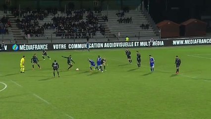 But de Belkebla contre Bourg Péronnas