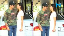 Spotted- Katrina and Ranbir at Auto Expo 2016