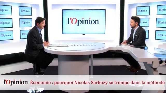 Economie : pourquoi Nicolas Sarkozy se trompe dans la méthode
