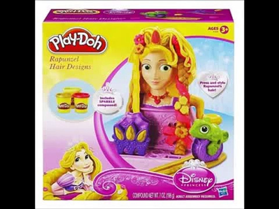 PlayDoh Disney Princess Rapunzel Hair Designs Set 5