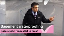 Case study: Waterproofing a basement - start to finish