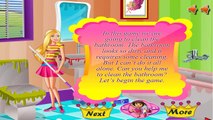 Barbie Bathroom Cleaning - Barbie Games To Play - Children Games To Play - totalkidsonline