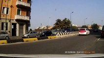 INCIDENTE stradale in diretta ITALIA (on dash cam)