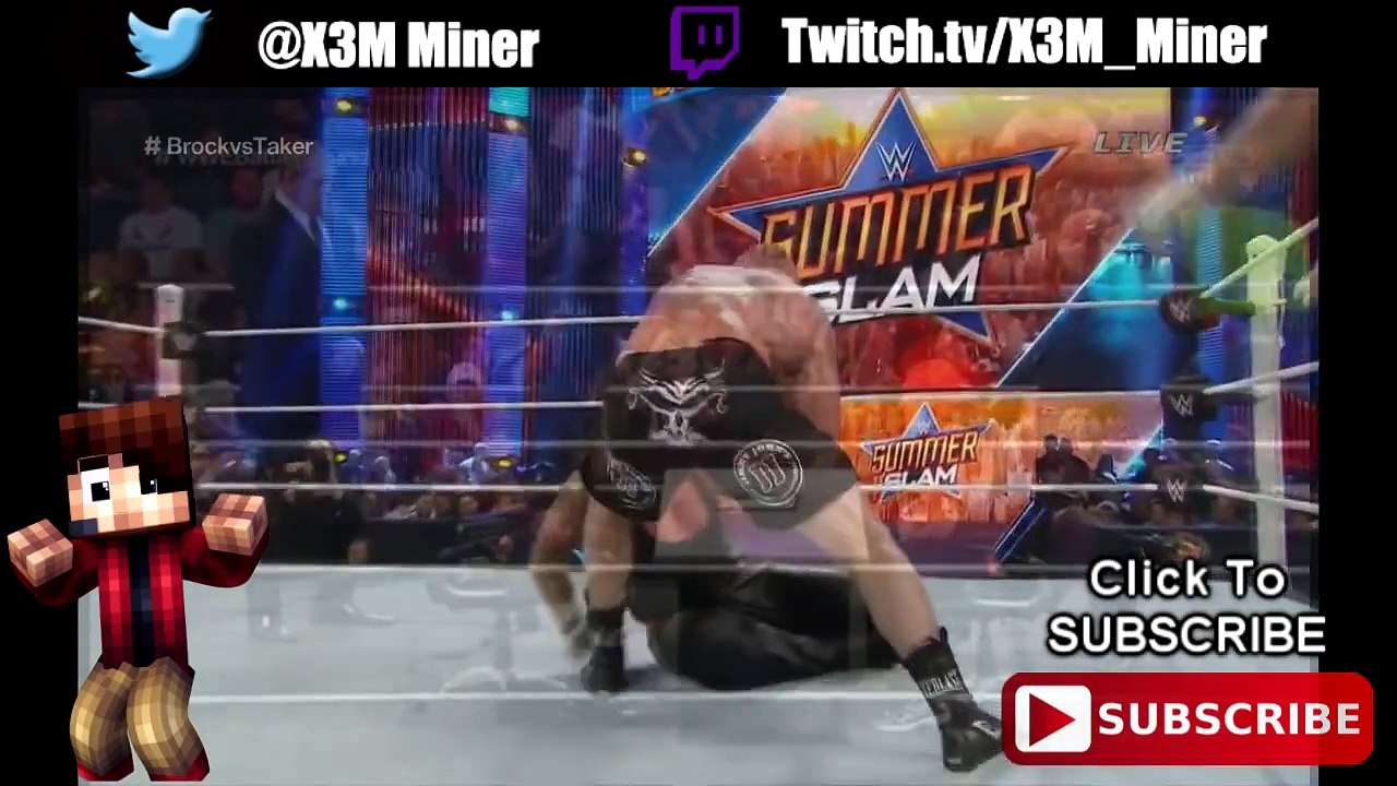 UNDERTAKER BEAT BROCK LESNAR | SummerSlam 2015