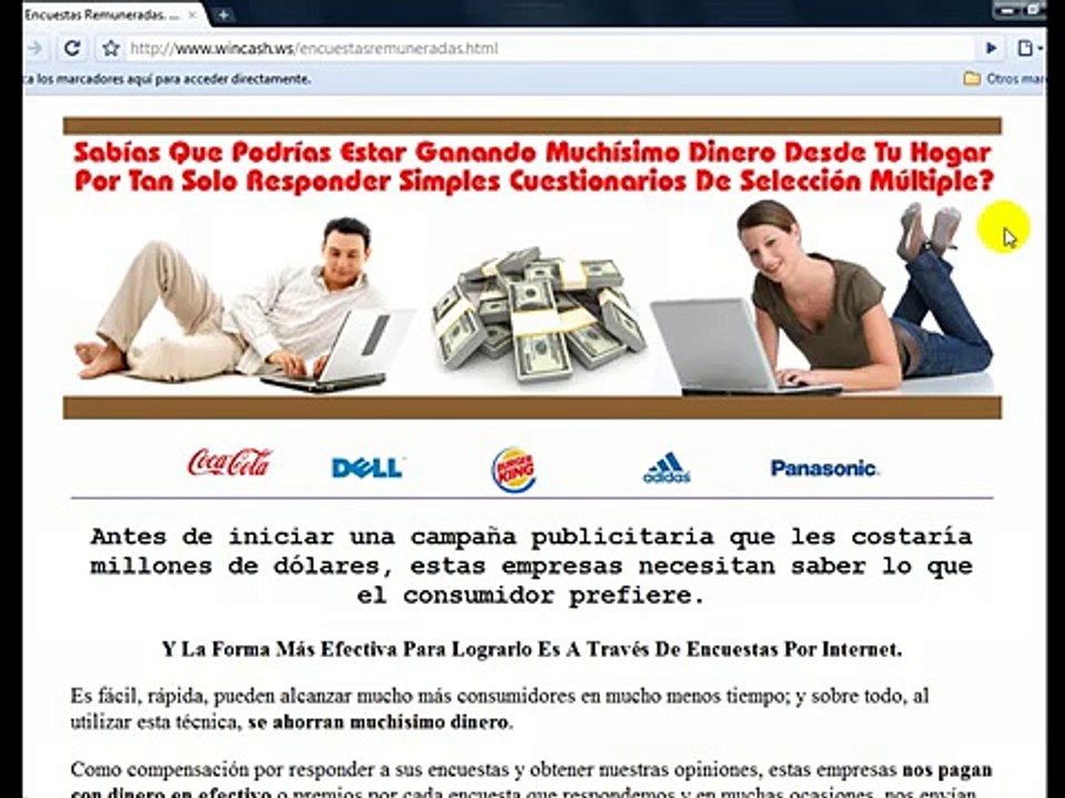 Encuesta remunerada, gana dinero opinando