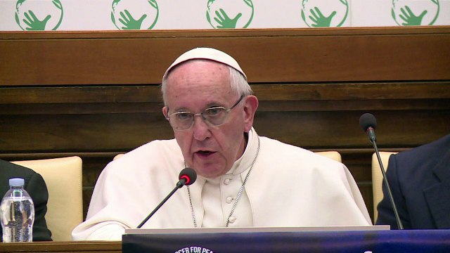 Pope announces new match for peace