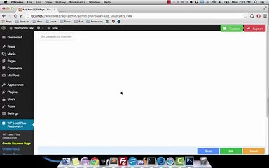 How To Edit A Squeeze Page/Popup/Widget In WP Lead Plus
